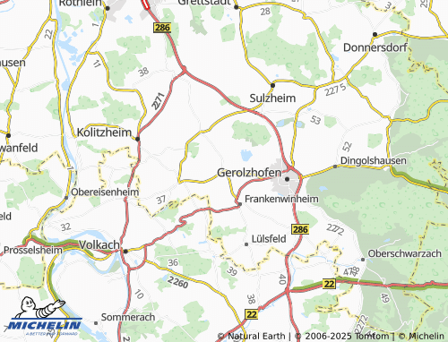 MICHELIN-Landkarte Brünnstadt - ViaMichelin