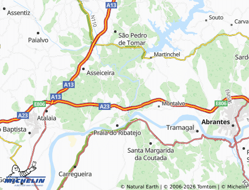 MICHELIN Limeiras map - ViaMichelin