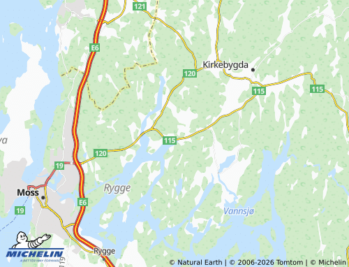 MICHELIN-Landkarte Texneslia - ViaMichelin