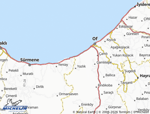 MICHELIN Soğukpınar map - ViaMichelin
