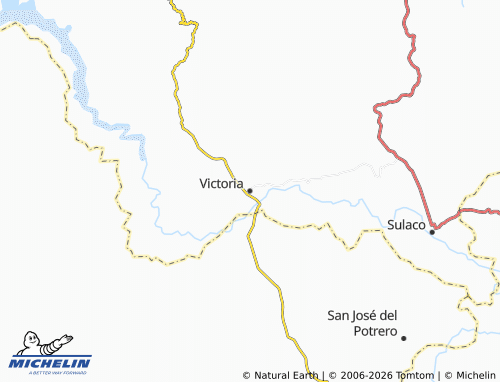 MICHELIN-Landkarte Victoria - ViaMichelin