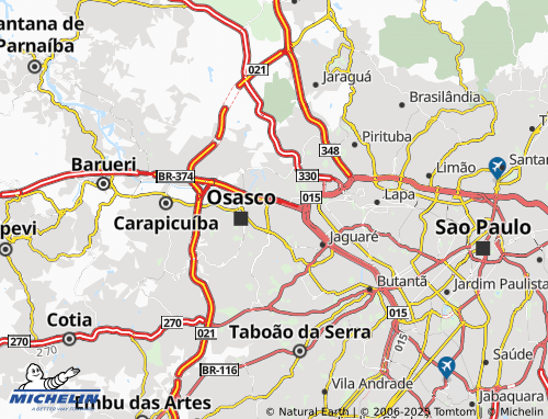 MICHELIN Presidente Altino map - ViaMichelin