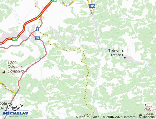 Mapa MICHELIN Oselna - ViaMichelin