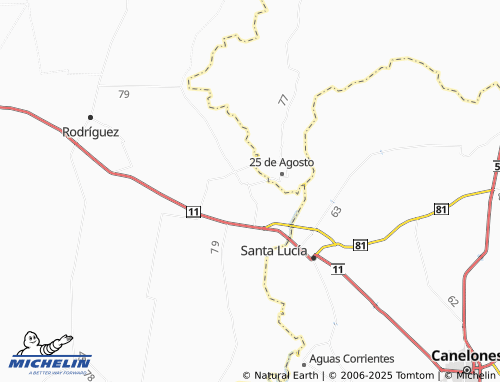 MICHELIN Ituzaingó map - ViaMichelin