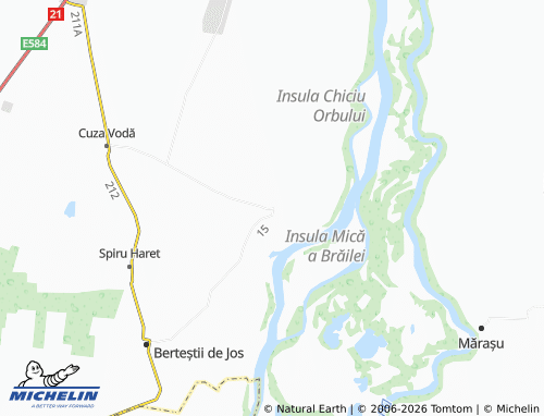 MICHELIN Stăncuța map - ViaMichelin