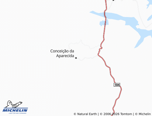 Mapa MICHELIN Conceição da Aparecida - ViaMichelin