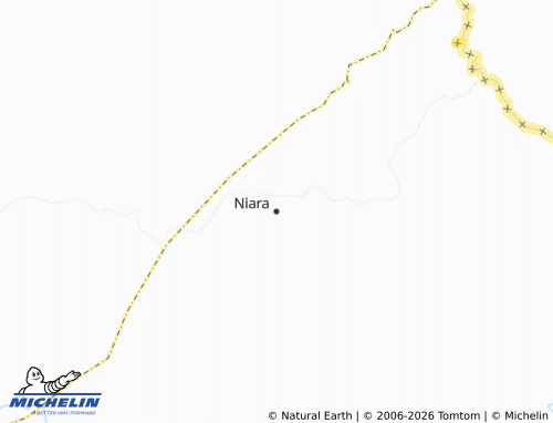 MICHELIN Niara map - ViaMichelin