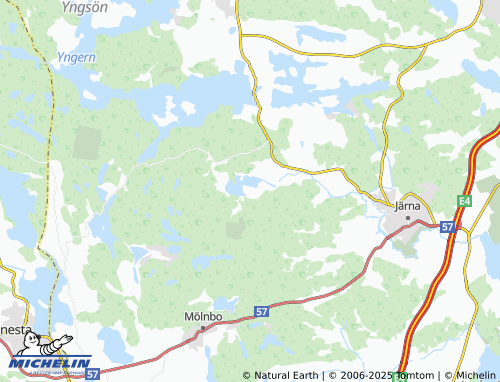 MICHELIN Ogatorp map - ViaMichelin