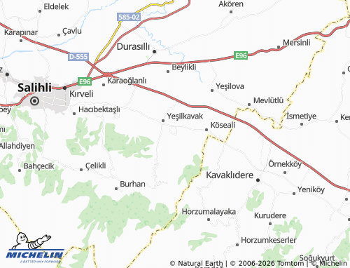 Mappa MICHELIN Kordon - ViaMichelin