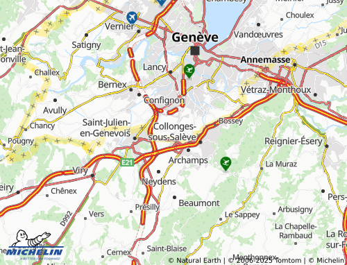 Carte MICHELIN Charrot - ViaMichelin