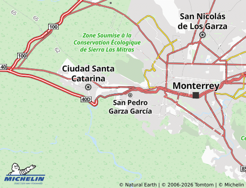 Mappa MICHELIN Linda Vista - ViaMichelin