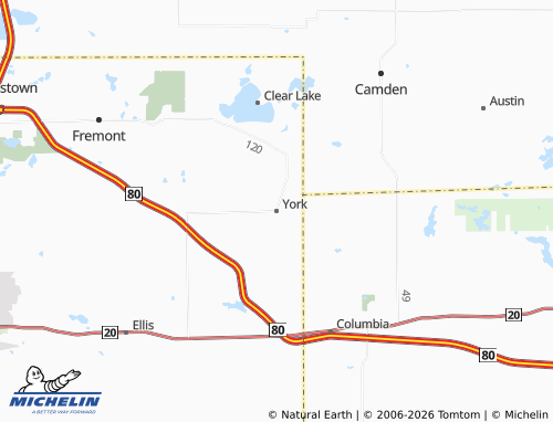 Mappa MICHELIN York - ViaMichelin