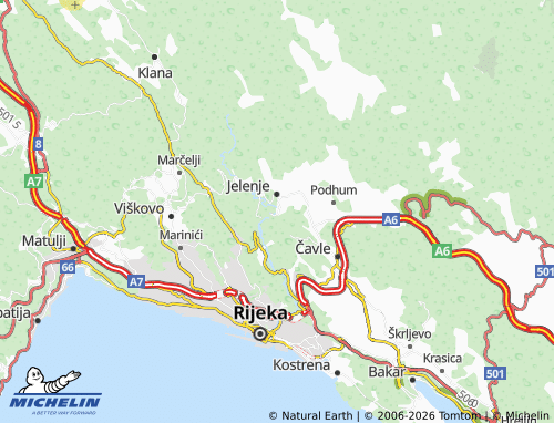 Carte MICHELIN Lukeži - ViaMichelin