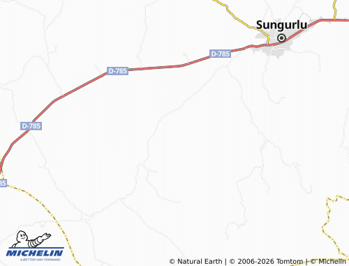 MICHELIN Yorgalı map - ViaMichelin