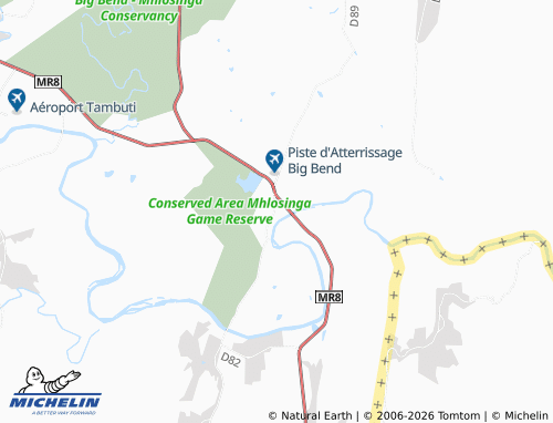 MICHELIN Big Bend map - ViaMichelin
