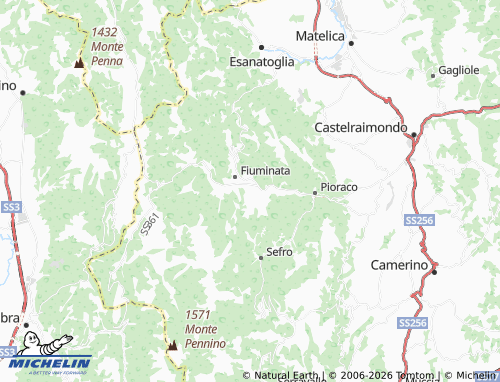 Mappa MICHELIN Pontile - ViaMichelin