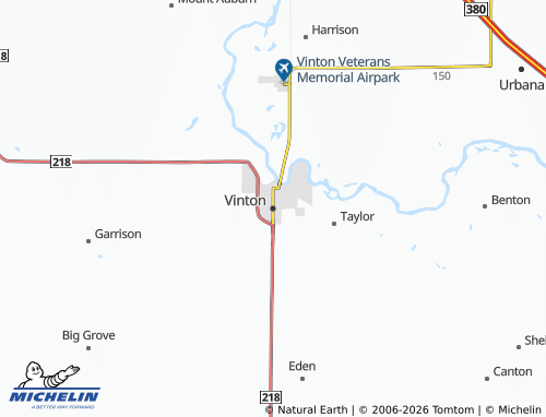 Mappa MICHELIN Vinton - ViaMichelin