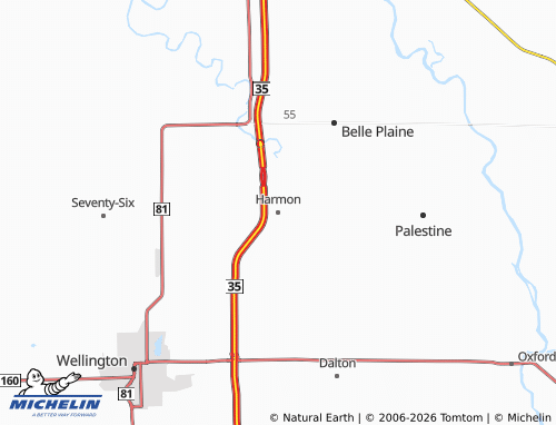 Mapa MICHELIN Harmon - ViaMichelin