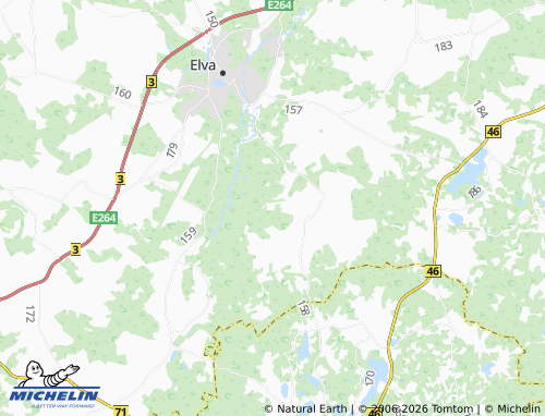 MICHELIN Illi map - ViaMichelin