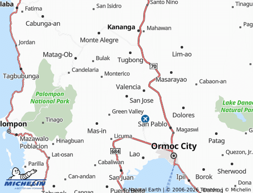 MICHELIN San Jose map - ViaMichelin