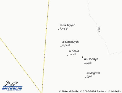 MICHELIN Al Sinnariyah map - ViaMichelin