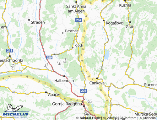 MICHELIN-Landkarte Pölten - ViaMichelin