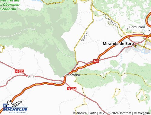 MICHELIN Encío map - ViaMichelin
