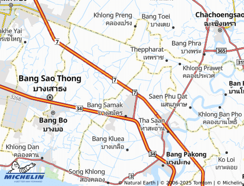 MICHELIN Phimpha map - ViaMichelin