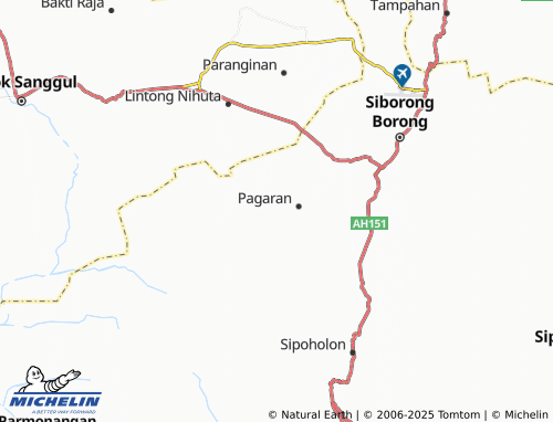 MICHELIN Parhorboan map - ViaMichelin