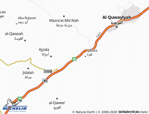 Carte MICHELIN al-Khalidiyyah - ViaMichelin