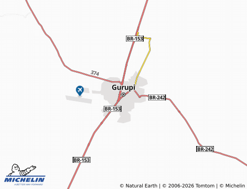 Carte MICHELIN Gurupi - ViaMichelin