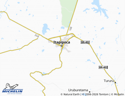 MICHELIN Boa Vista map - ViaMichelin