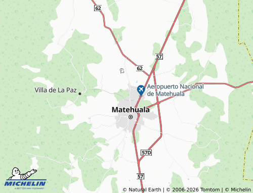 Kaart MICHELIN Minerales - ViaMichelin
