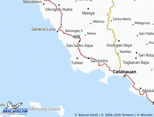 MICHELIN Tuhian map - ViaMichelin