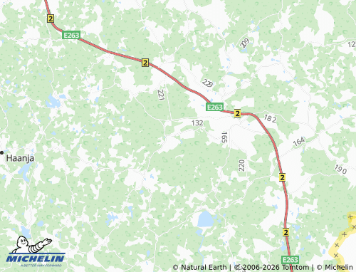 Mapa MICHELIN Vana-Saaluse - ViaMichelin