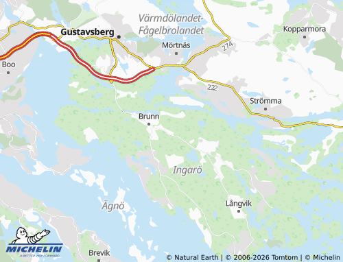 Mapa MICHELIN Fågelvikshöjden - ViaMichelin