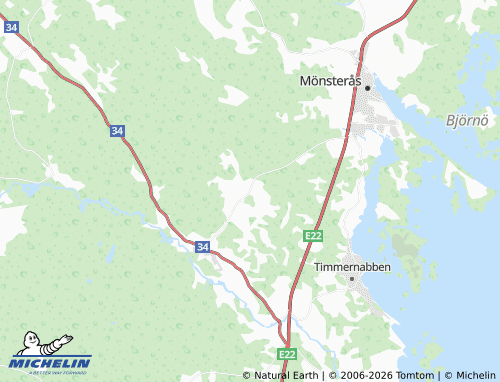 Carte MICHELIN Tålebo - ViaMichelin
