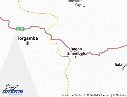 MICHELIN Bagan Batu map - ViaMichelin