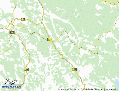 MICHELIN-Landkarte Šugrin - ViaMichelin