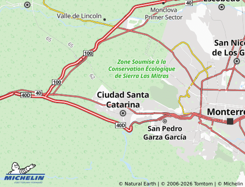 MICHELIN San Gilberto map - ViaMichelin