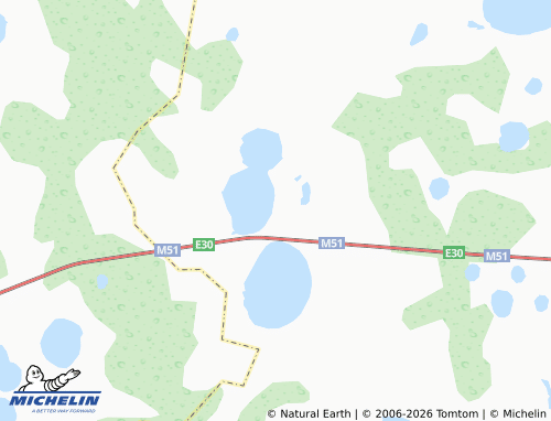 MICHELIN-Landkarte Kamyshnoye - ViaMichelin