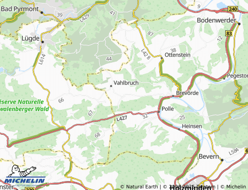 MICHELIN Meiborssen map - ViaMichelin