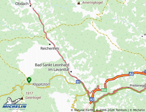 Carte MICHELIN Raning - ViaMichelin