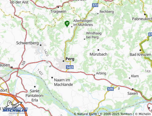 MICHELIN Mitterberg map - ViaMichelin