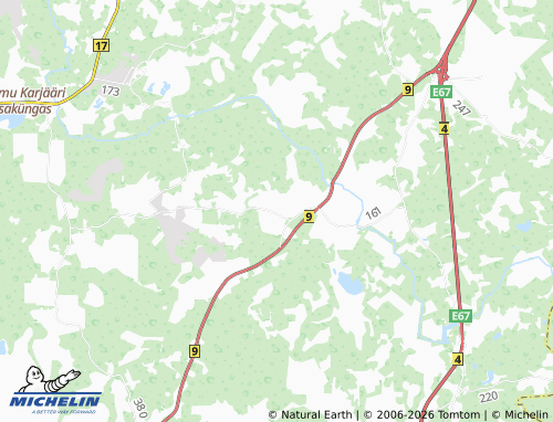 MICHELIN Laitse map - ViaMichelin