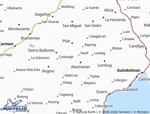 MICHELIN Pamacsalan map - ViaMichelin