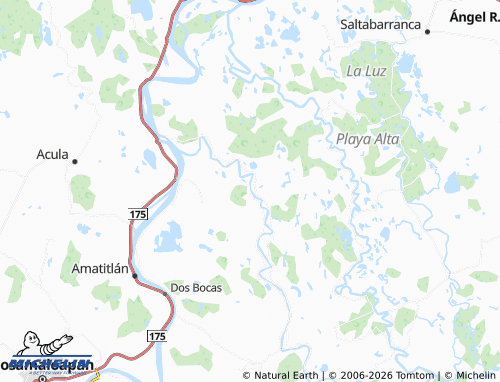 Mapa MICHELIN El Súchil Uno - ViaMichelin