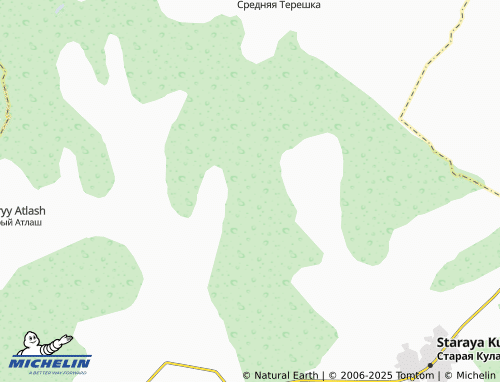 MICHELIN Staraya Yandovka map - ViaMichelin