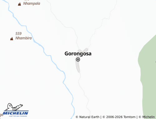 Kaart MICHELIN Gorongosa - ViaMichelin