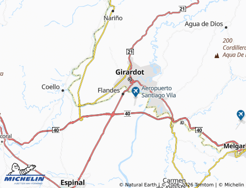MICHELIN Flandes map - ViaMichelin